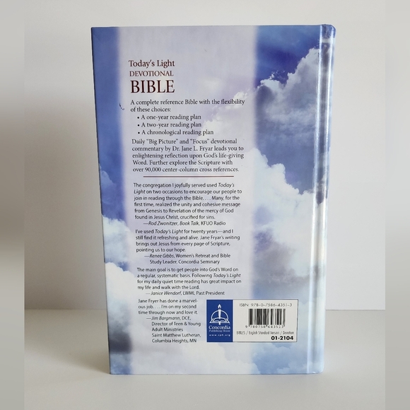 Today's Light Devotional Bible Hardcover ESV English Standard Version - Picture 2 of 7
